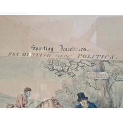 Sporting Anecdotes - Fox Hunting versus Politics