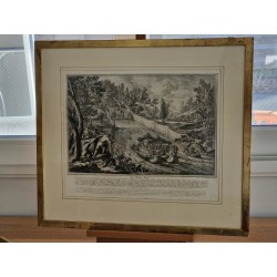 Die Wasserjagd - Johann Elias Ridinger