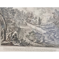 Die Wasserjagd - Johann Elias Ridinger