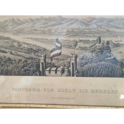 Panorama von Koeln bis Remagen