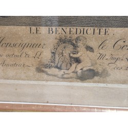 Le bénédicité 1659