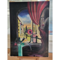 Peinture à l'huile - S. Nataros