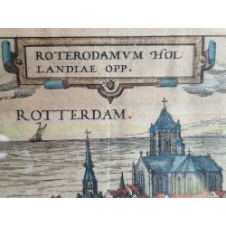 Roterdam 1575 - Braun Hogenberg