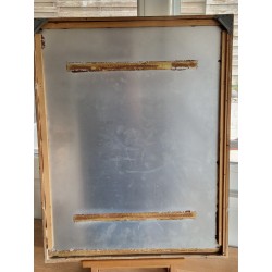 Peinture sur plaque acier