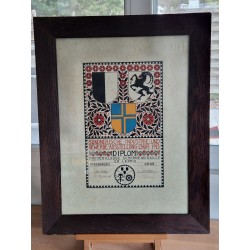 Diplôme Exposition nationale suisse de Chur en 1913