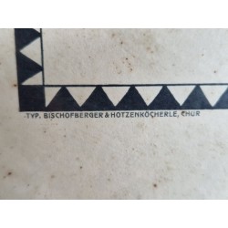 Diplôme Exposition nationale suisse de Chur en 1913