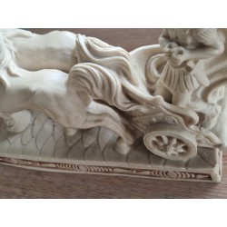 Statuette quadrige antique