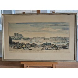 Autre vüe Particuliere de Paris depuis Nôtre Dame jusques au Pont de la Tournelle
