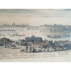 Autre vüe Particuliere de Paris depuis Nôtre Dame jusques au Pont de la Tournelle