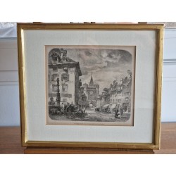 Spahlenthor und Holbeinbrunnen in Basel