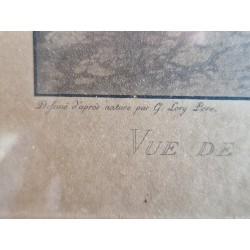 Vue de l'intérieur de la Grande Galerie