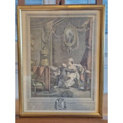 L'heureux moment - gravé par Nicolas Delauney