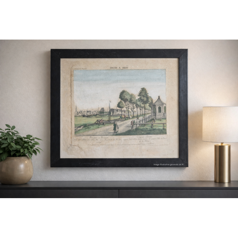 Vue à Breme - Johann Heinrich Grönninger