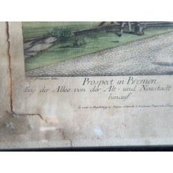 Vue à Breme - Johann Heinrich Grönninger