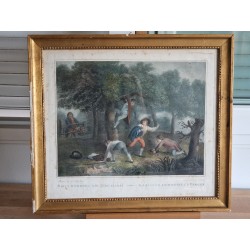 Garçons dérobant un verger - G. Morland