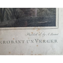 Garçons dérobant un verger - G. Morland