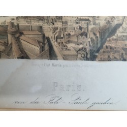 Paris - Gravure Cachetée