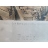 Paris - Gravure Cachetée