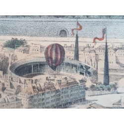 Paris - Gravure Cachetée