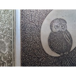 La chouette -- signé