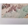 Aquarelle signée