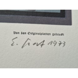 Lot gravures Ernst Graf