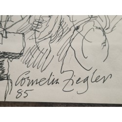 Dessin signé Cornelia Ziegler