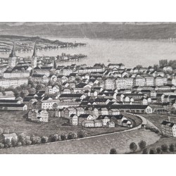 Vue générale de Zurich