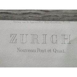 Zurich Nouveau Pont et Quai