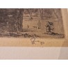 Gravure signée