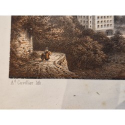 Lot de 2 gravures Lausanne