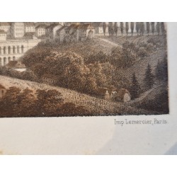 Lot de 2 gravures Lausanne