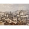 Lot de 2 gravures Lausanne